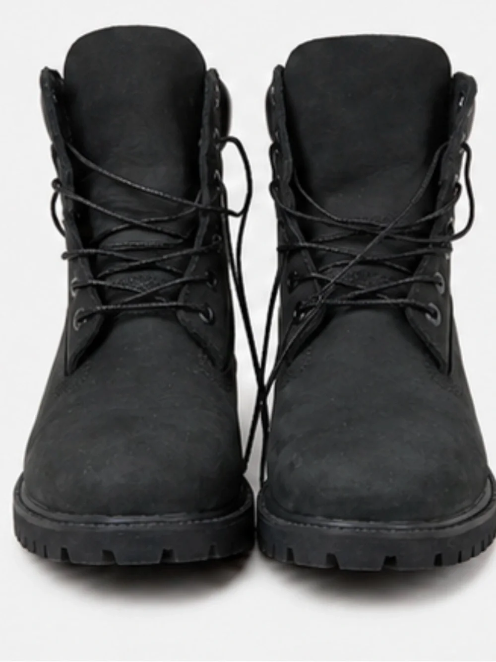 Timberland Black Kids Lace-Up Work Boots